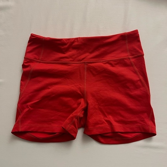 NWT OV TechSweat Flex Shorts in Scarlet - Picture 5 of 6